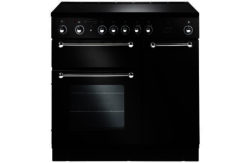 Rangemaster RM90 Electric Range Cooker - Black